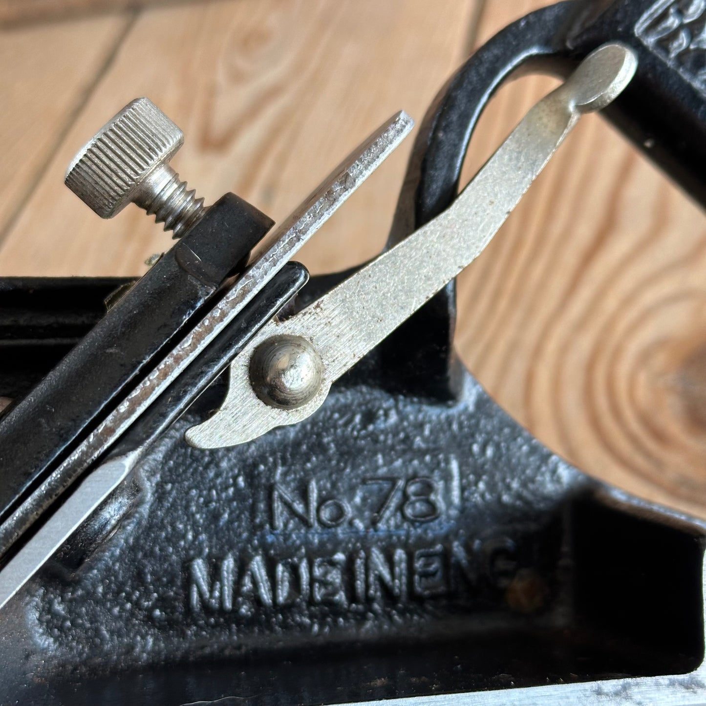 H1957 Vintage STANLEY England No.78 Duplex RABBET rebate plane