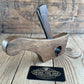 Y150 Vintage French Coach MAKERS convex base PLANE chair making tool
