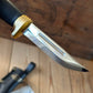 K43 Vintage Original Finnish MARTTIINI FINLAND Puukko KNIFE in leather sheath