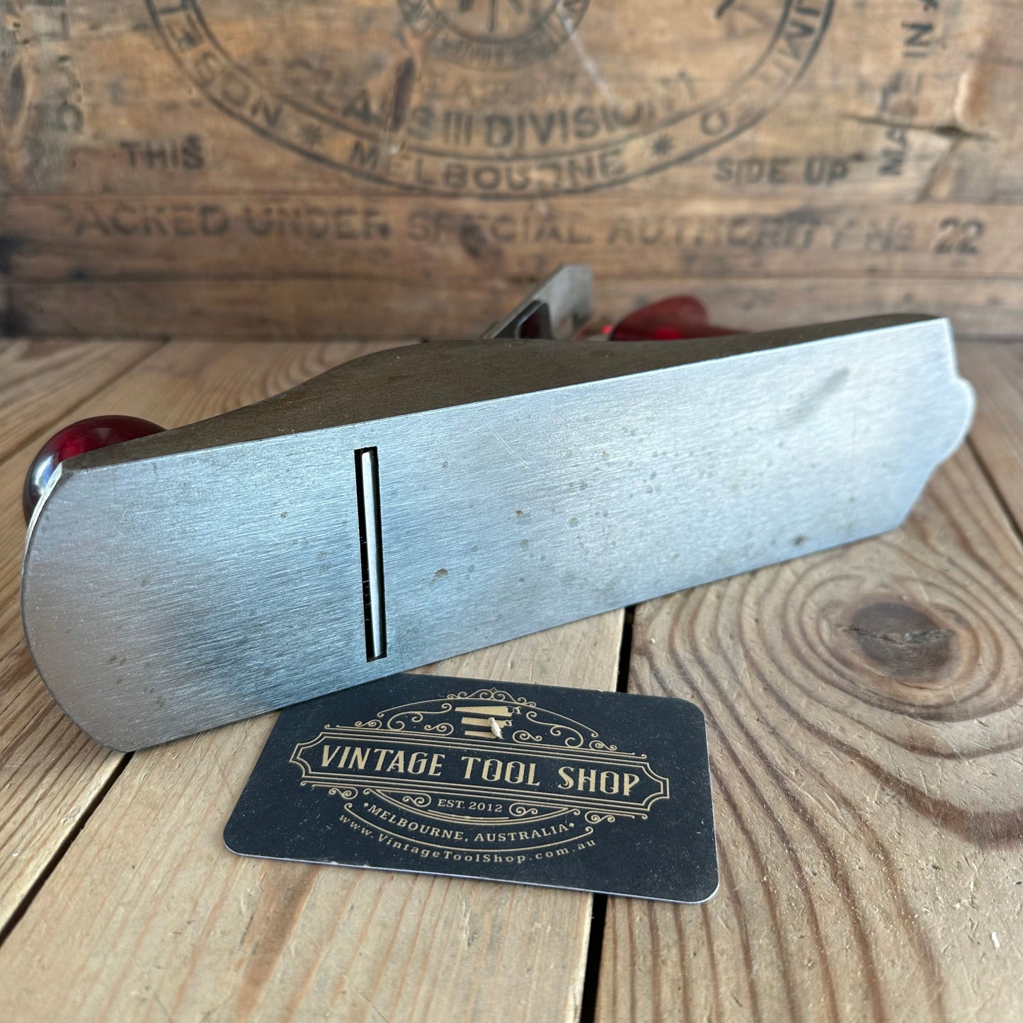 H1756 Vintage TURNER Australia No.4 smoothing PLANE IOB