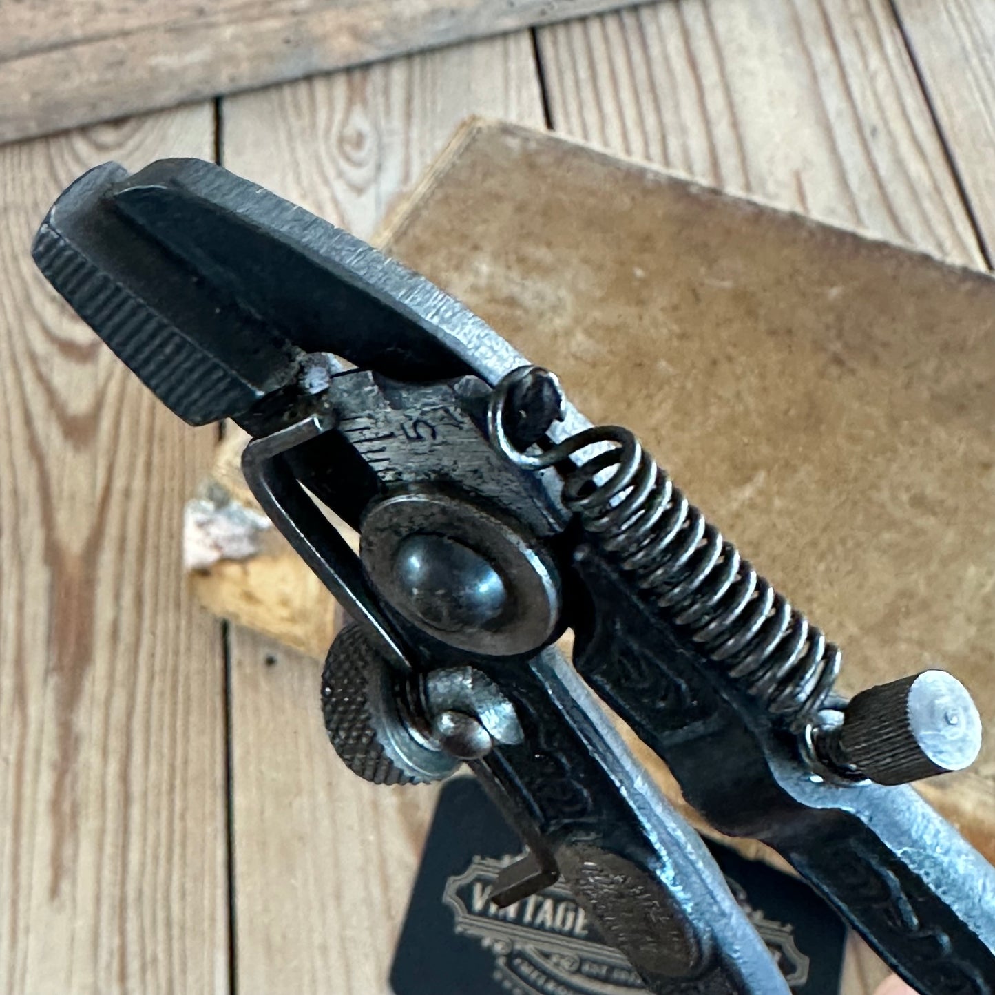 N1530 Vintage AHREM’S GOODLINE Germany ORNATE SAW SET Pliers