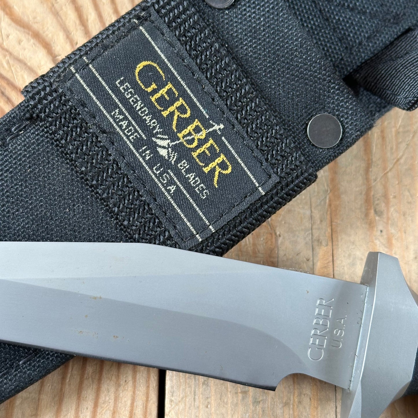 K35 COOL! Vintage GERBER USA LMF Infantry KNIFE 1993-96 vintage