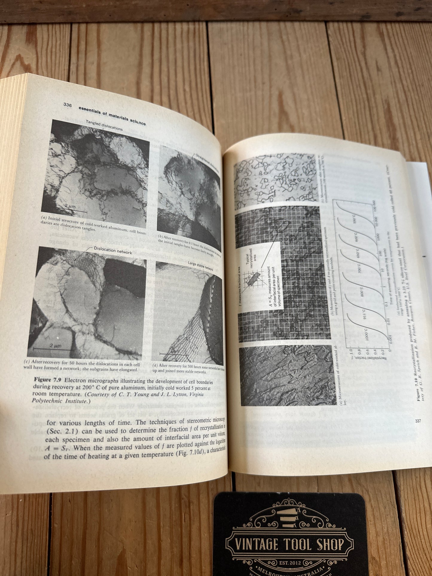 XBN39 Vintage 1976 Essentials of Materials Science BOOK by A.G.Guy