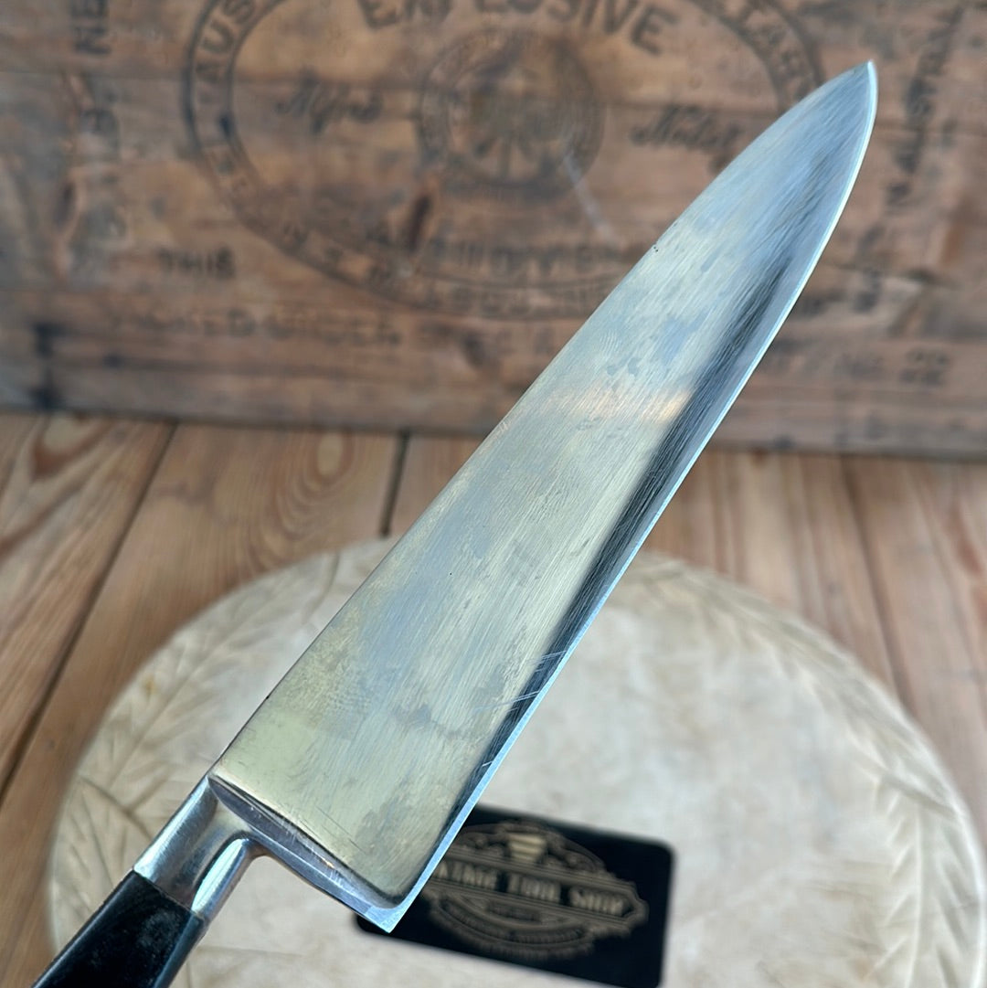 D1518 SHARP! Vintage A.T.BARNES Sheffield England STAINLESS STEEL KNIFE