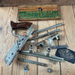 H2648 Vintage STANLEY England No.50 plough Plow PLANE Rosewood Handle 17 cutters