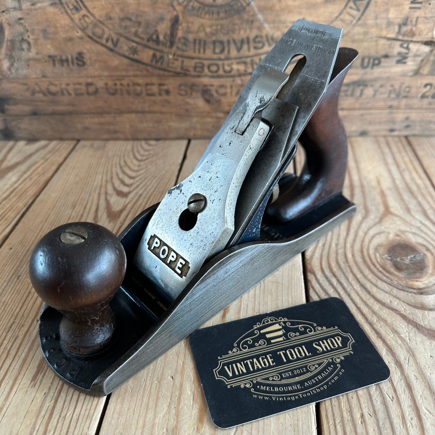 N1655 AUSSIE! Vintage Australian POPE No.4 plane