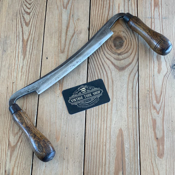 H416 Vintage 8” drawknife wood shaving DRAW KNIFE
