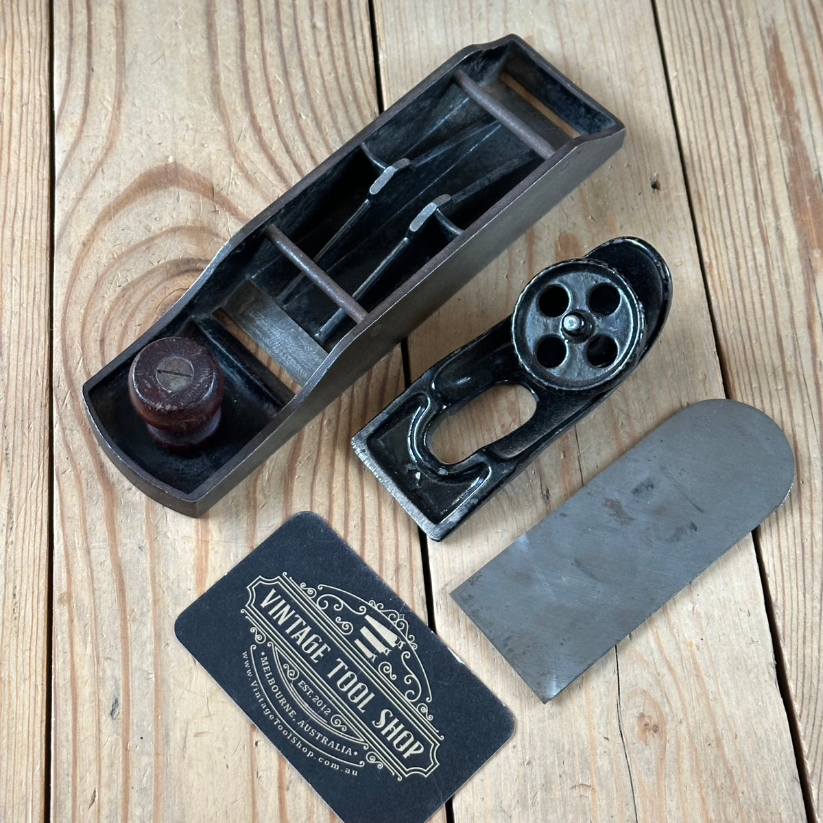 H2586 Vintage STANLEY England No.130 double ended BLOCK PLANE