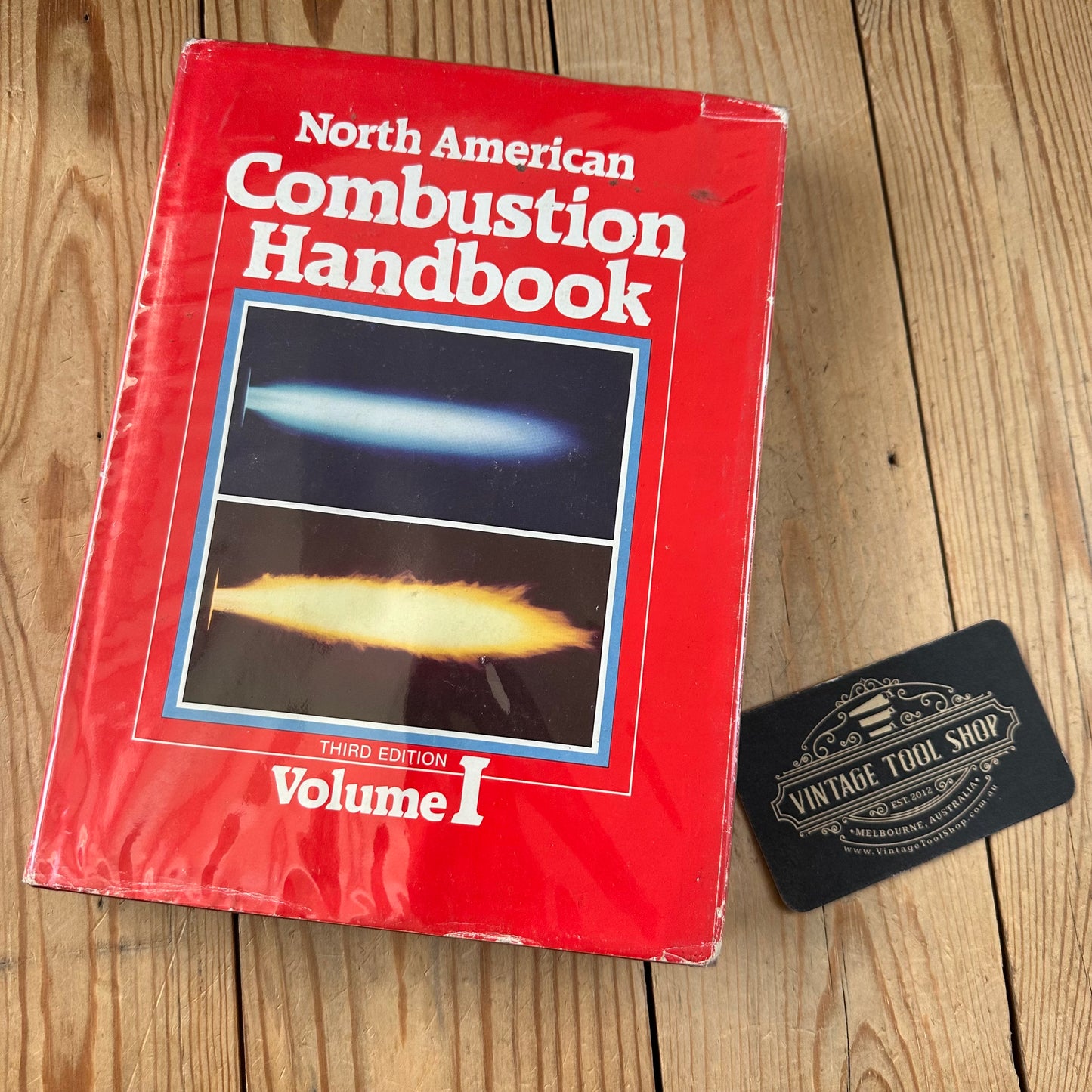 XBN70 Vintage 1986 BOOK North American COMBUSTION HANDBOOK 3rd edition Vol 1