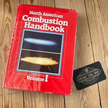 XBN70 Vintage 1986 BOOK North American COMBUSTION HANDBOOK 3rd edition Vol 1