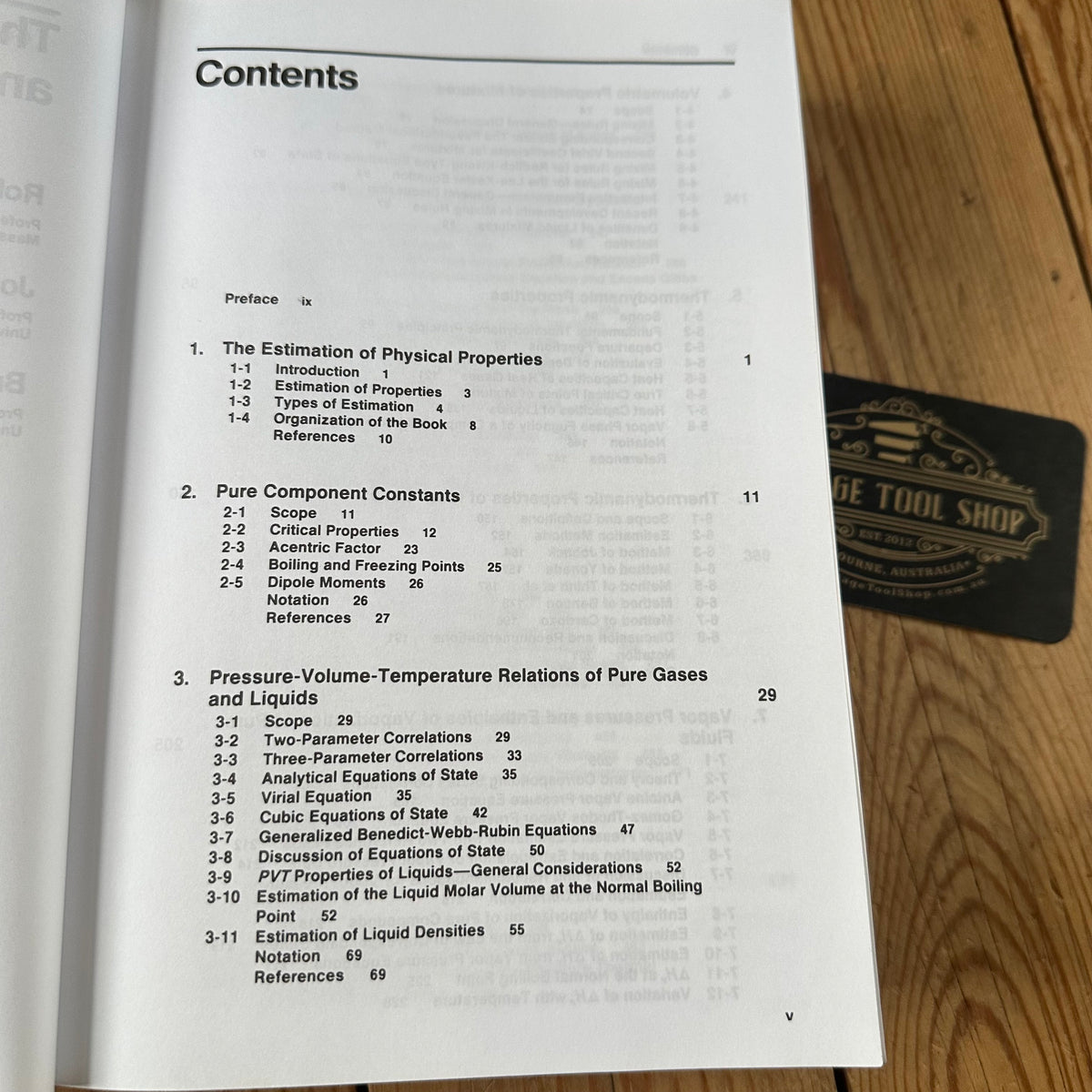 N2043 Vintage BOOK The PROPERTIES of GASES & LIQUIDS 4th Edition by R.C.Reid, J.M.Prausnitz & B.E.Poling