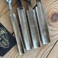 N340 Vintage set of 4 x TITAN AUSTRALIA Gouge CHISELS