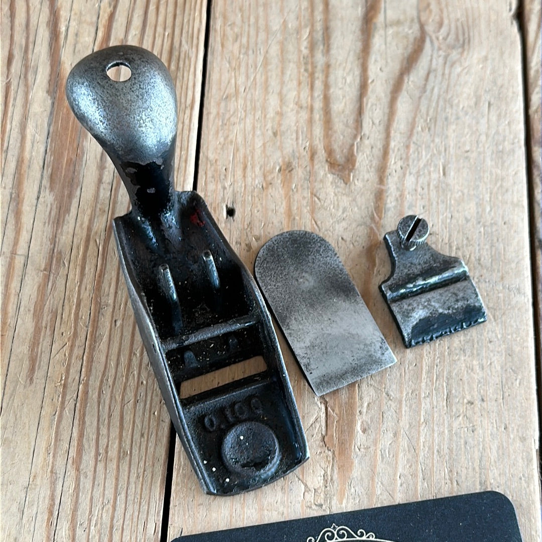 H1077 Vintage RECORD No.0100 “Squirrel tail” Block PLANE