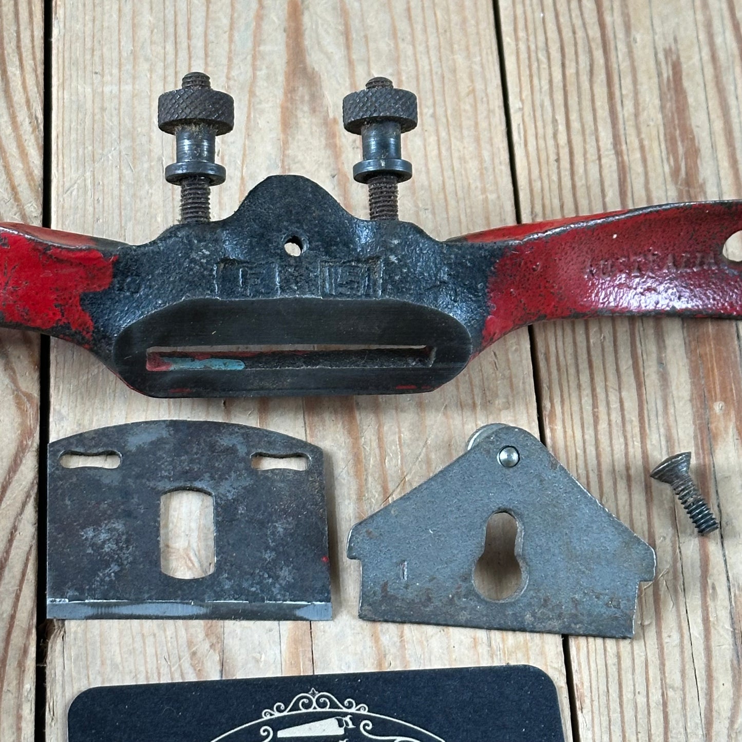 N1811 Vintage FALCON Australia No.F151 adjustable flat base SPOKESHAVE spoke shave