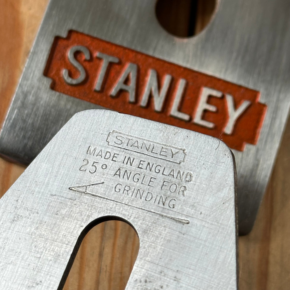 N1822 TIDY! Vintage STANLEY England No.4 1/2 smoothing PLANE