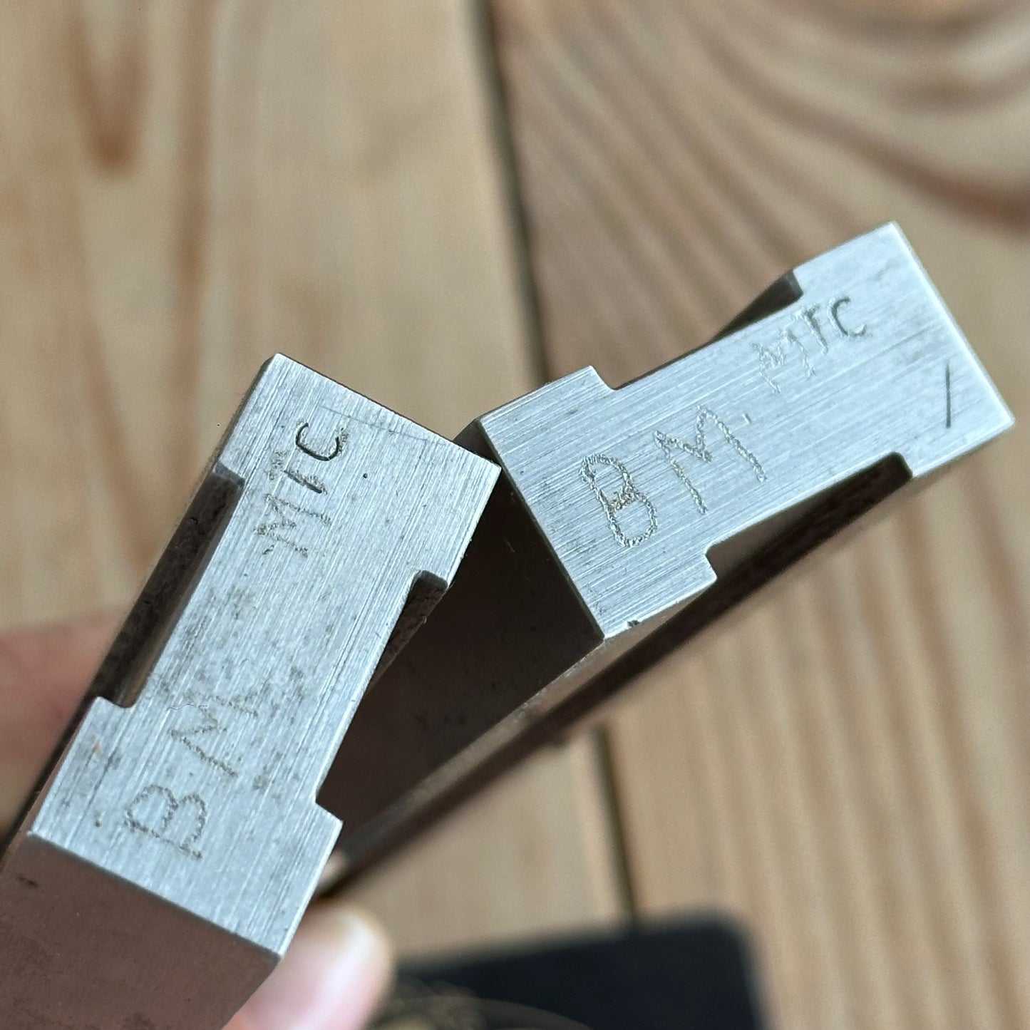 H2371 Vintage pair of PARALLEL BARS Engineers Tool