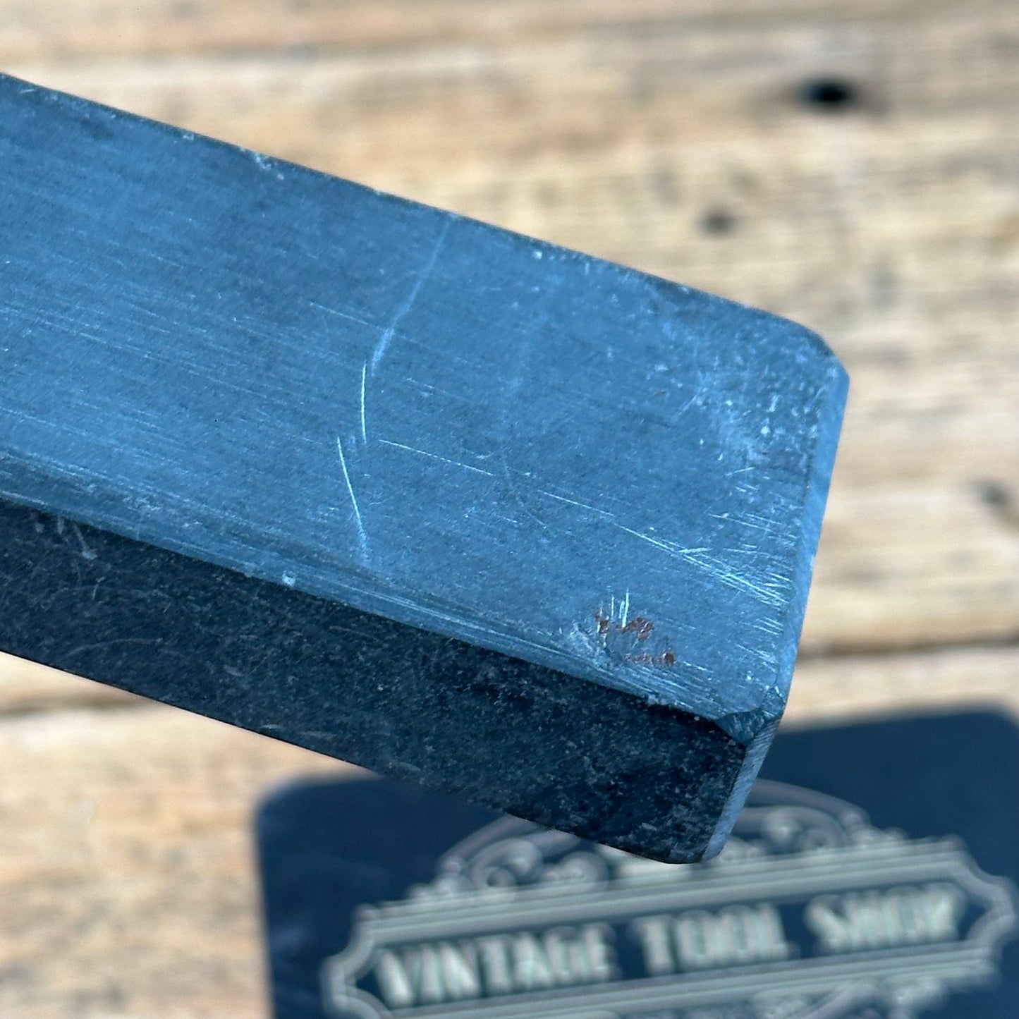 A384 Vintage 7” German Thuringian SLATE Razor BARBER HONE sharpening stone waterstone (Copy)