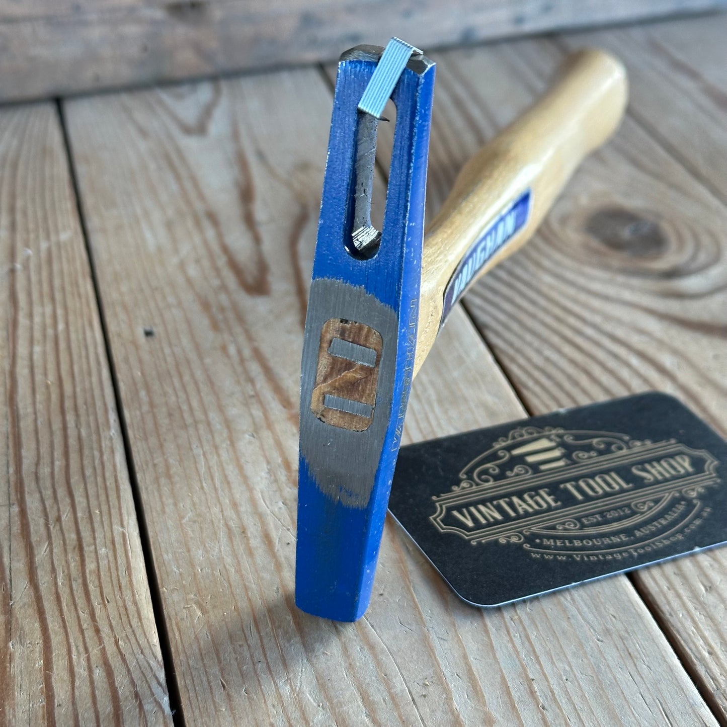 H2138 Vintage magnetic UPHOLSTERY HAMMER