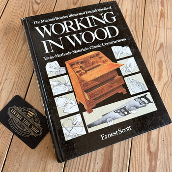 BO96 Vintage 1984 WORKING IN WOOD BOOK by Ernest Scott