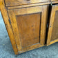 H2384 Vintage shabby chic FEDERATION era PINE kitchen cabinet CUPBOARD