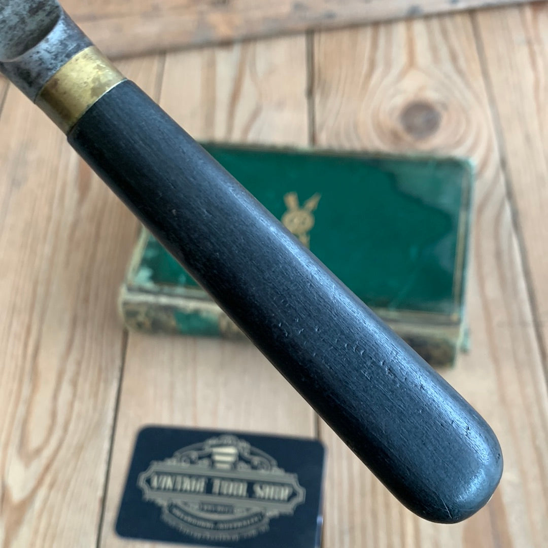 D1108 Vintage Mixing SPATULA Scraper with Ebony handle