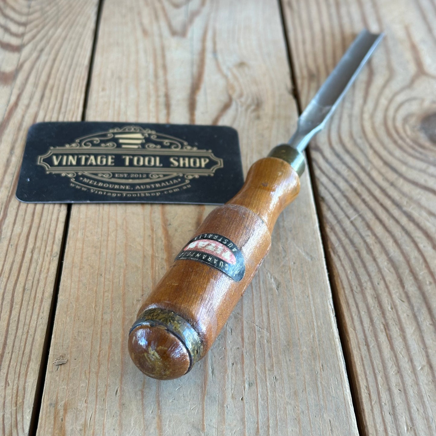 H1751 Tidy! Vintage TITAN AUSTRALIA Gouge Chisel