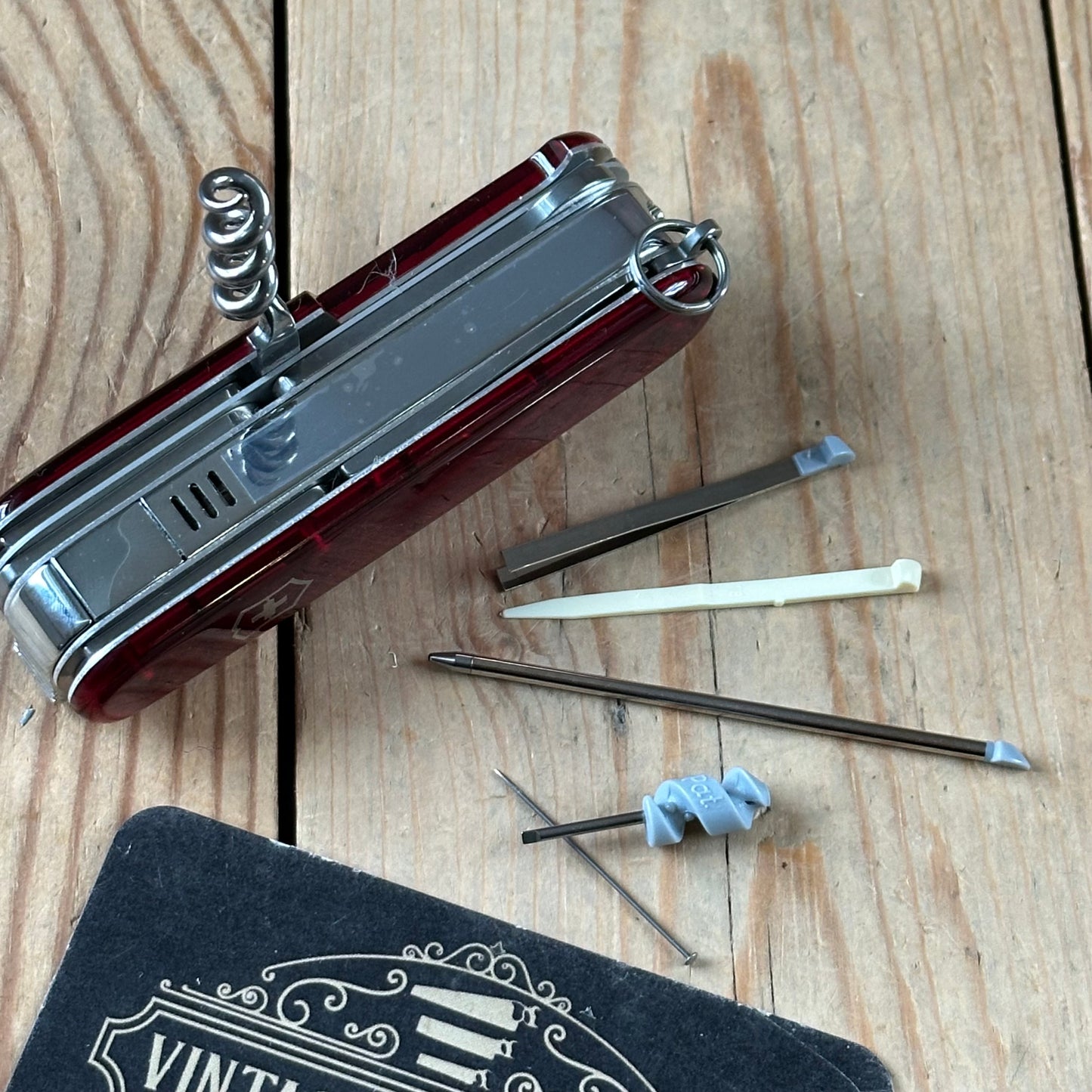 K63 ULTRA RARE! Vintage Collectable Victorinox SWISS FLAME SWISS ARMY KNIFE