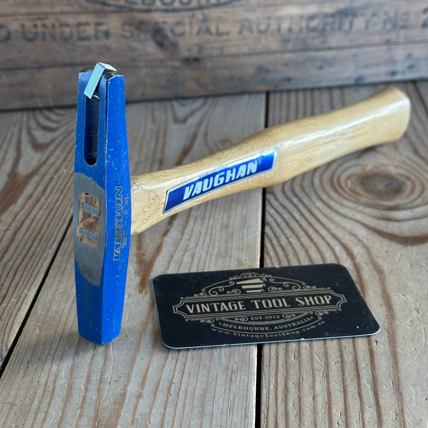 H2138 Vintage magnetic UPHOLSTERY HAMMER