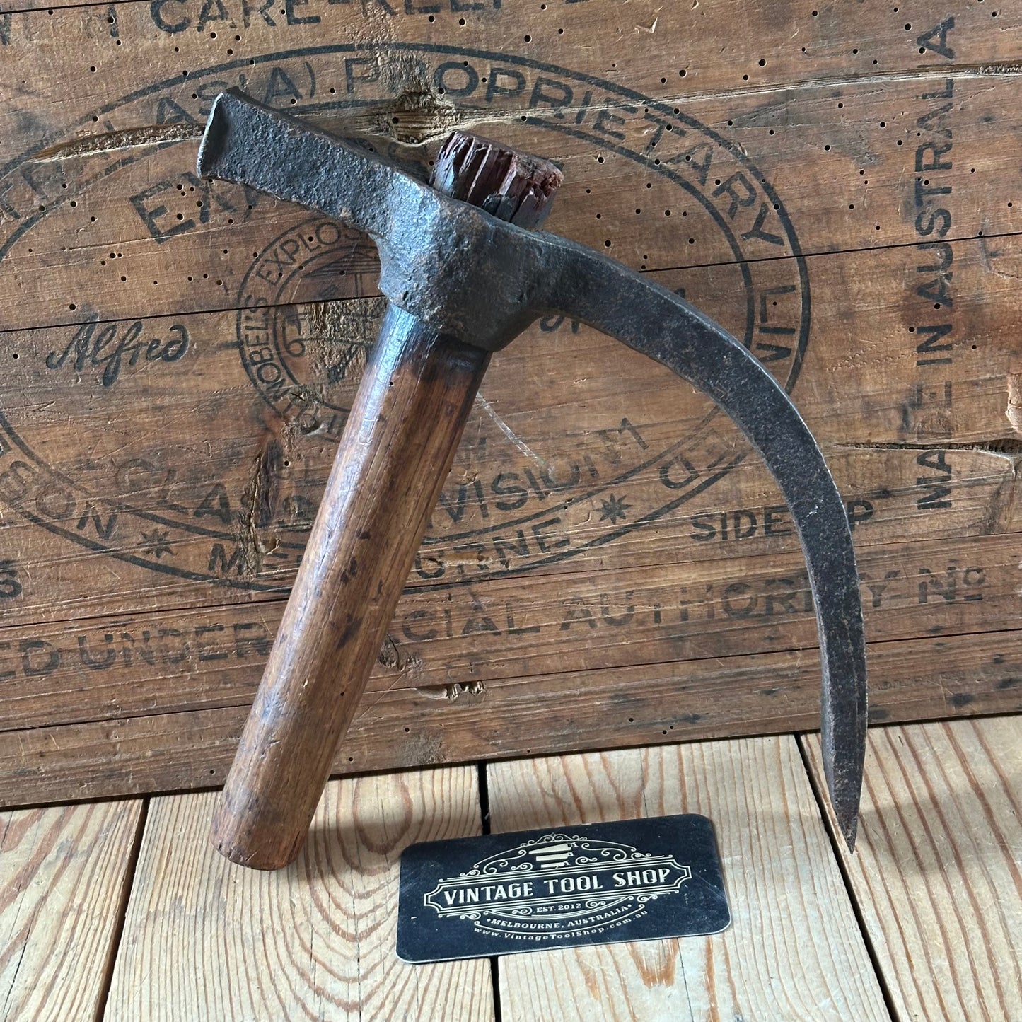 Y1742 Antique FRENCH YOKE MAKERS ADZE