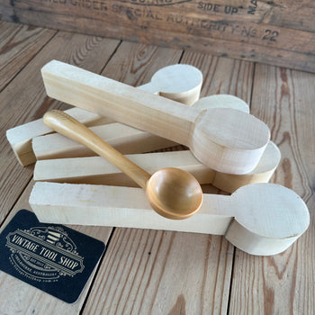 NEW! 1x LARGE LADLE Tasmanian HUON PINE whittling SPOON carving BLANK
