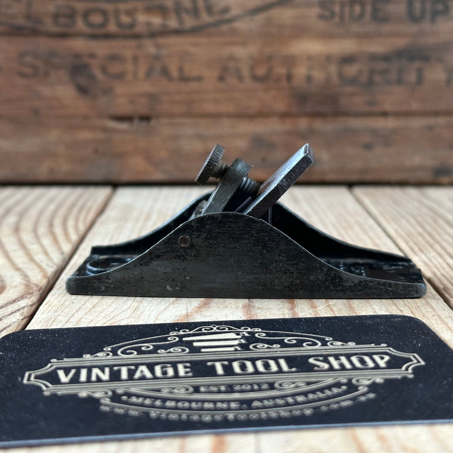 N1783 Vintage GOODWOOD Australia tiny luthiers No.101 Size THUMB PLANE