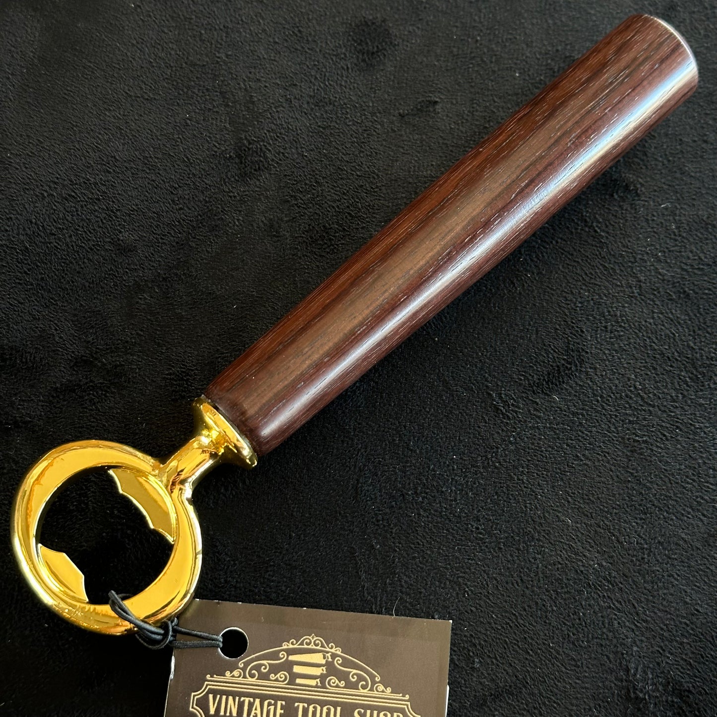 VTS13 NEW! Melbourne made Indian ROSEWOOD wooden handle BOTTLE OPENER