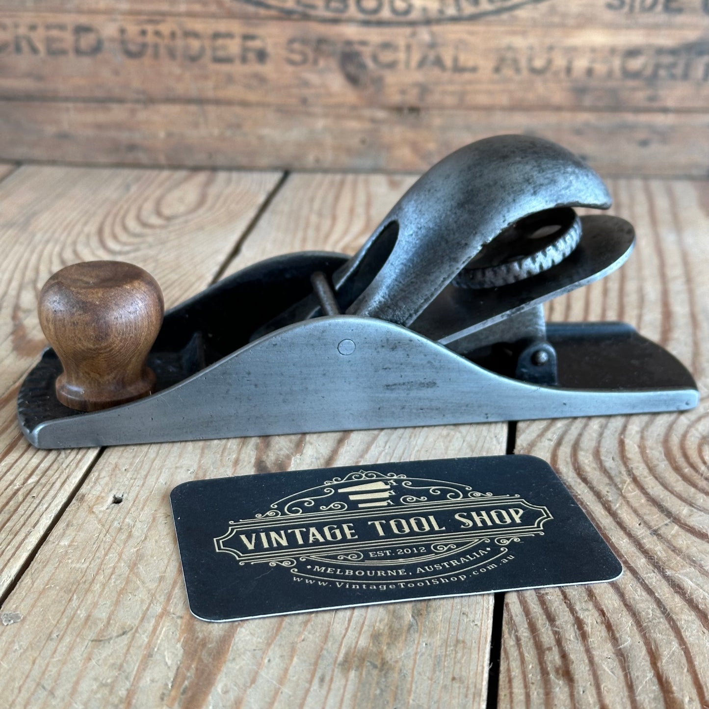 H1462 Vintage STANLEY USA No.120 BLOCK PLANE