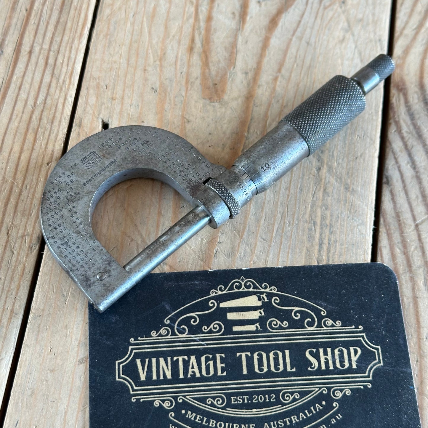 H1400 Vintage MICROMETER by BROWN & SHARP USA