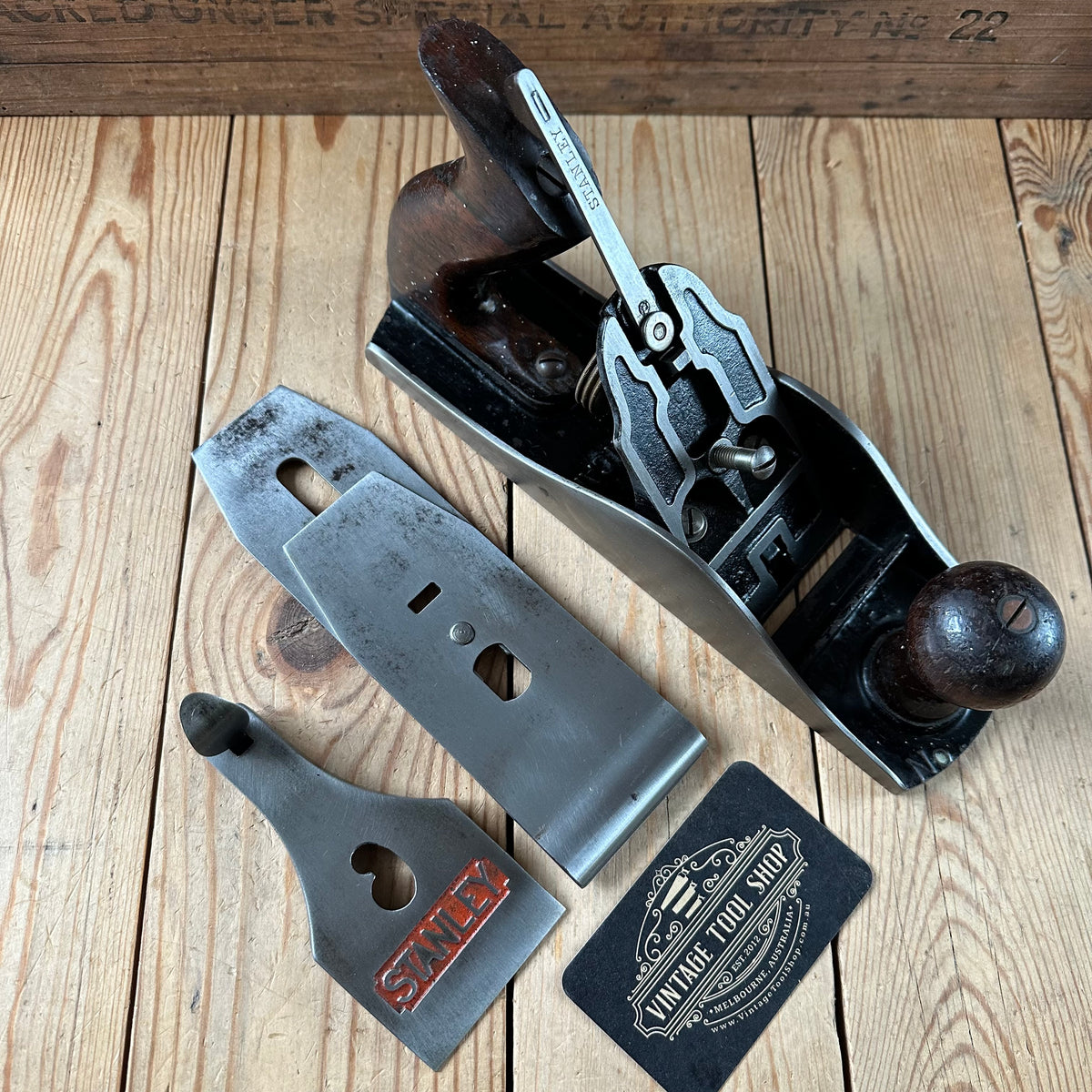 N1821 Vintage STANLEY CANADA No.4 1/2 Sweetheart era 1921-35 smoothing PLANE