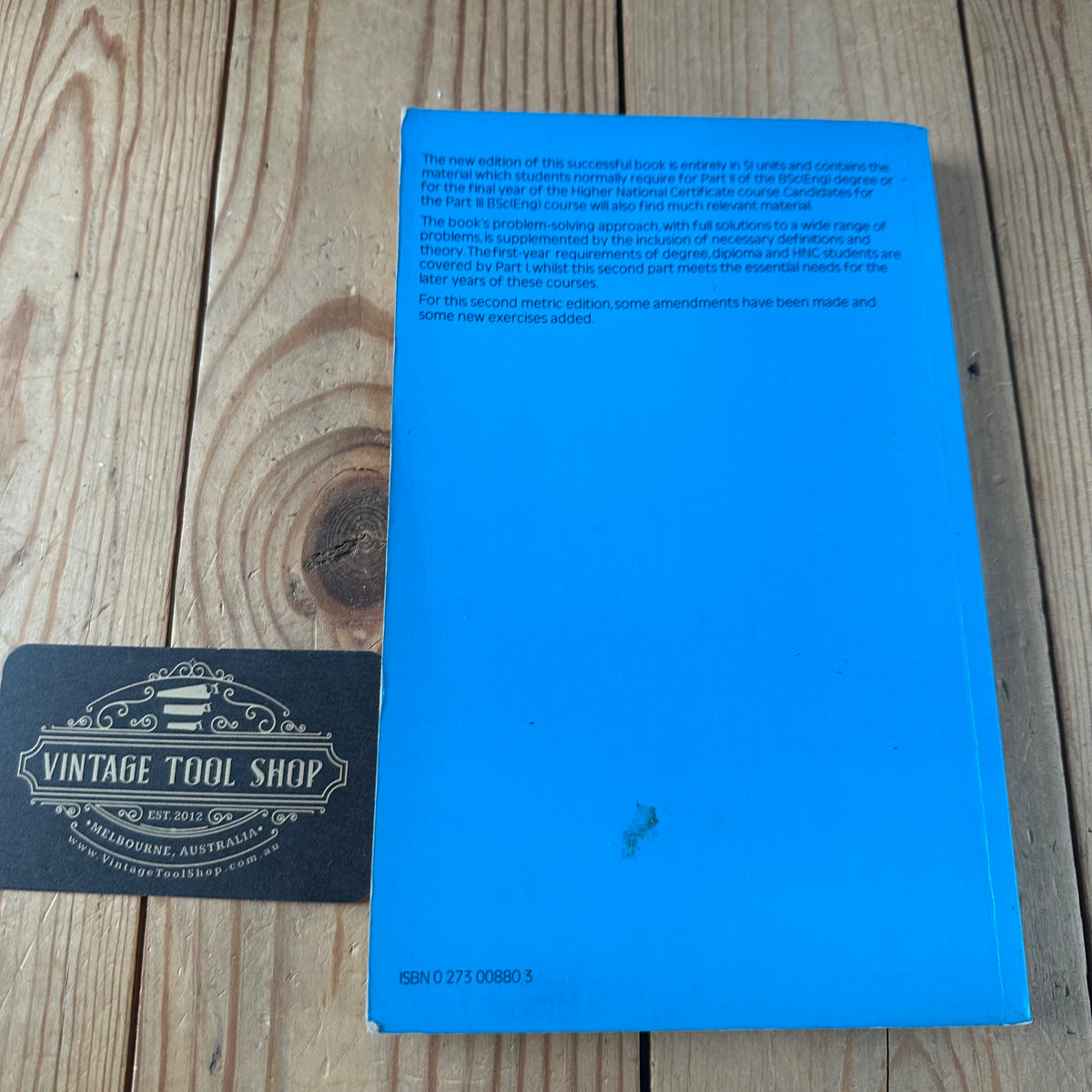 XBN159 Vintage BOOK SOLUTION of PROBLEMS in FLUID MECHANICS Part 2 A Problem Based Textbook by J.F.Douglas