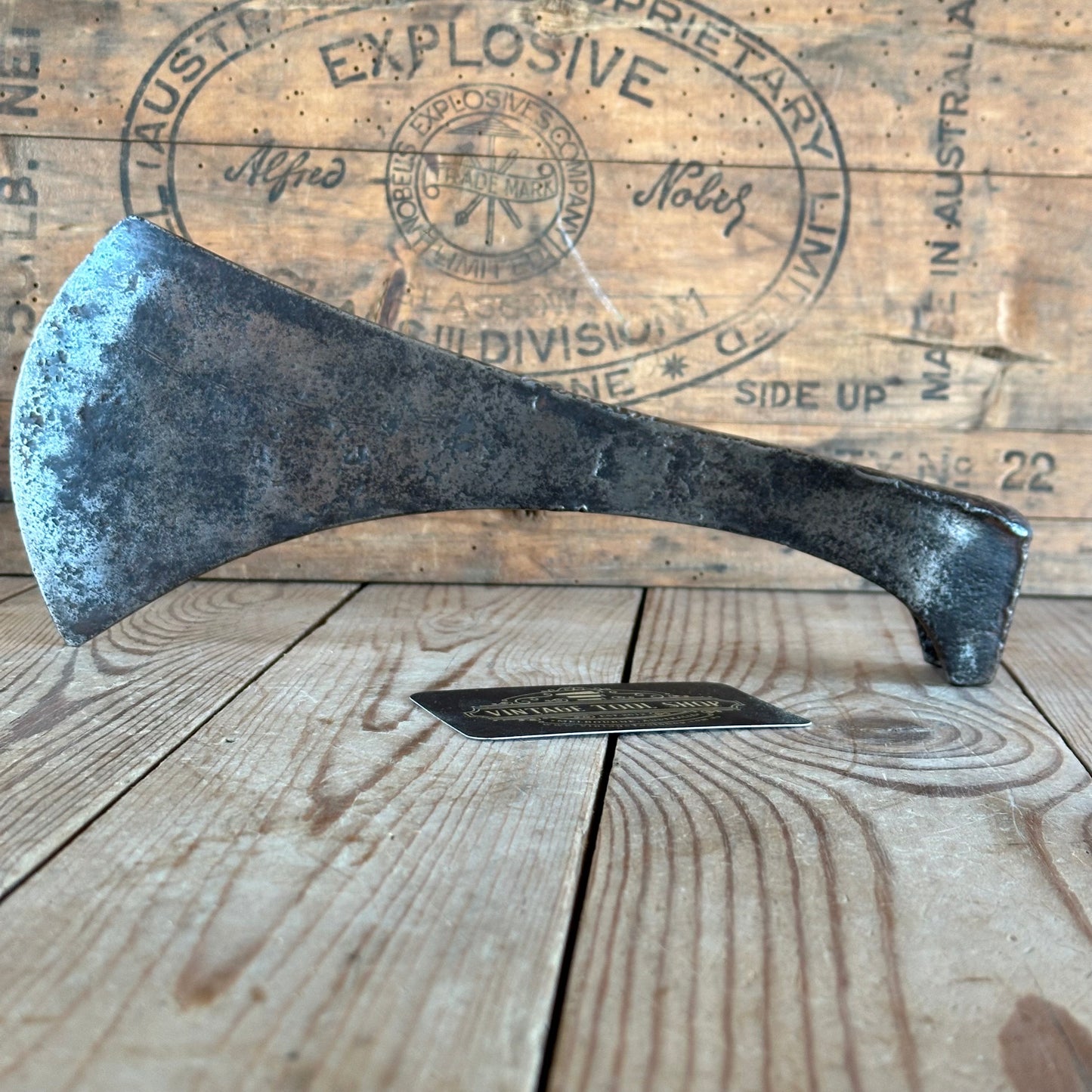 Y1736 Antique EARLY French AXE HEAD