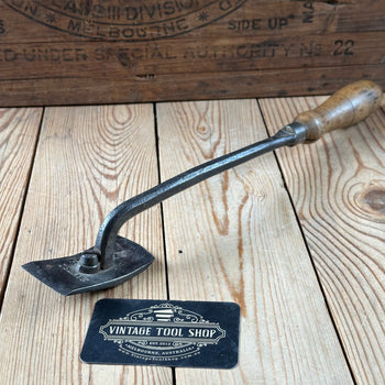 Y1729 Antique FRENCH Coopers CURVED barrel SCRAPER chair makers tool