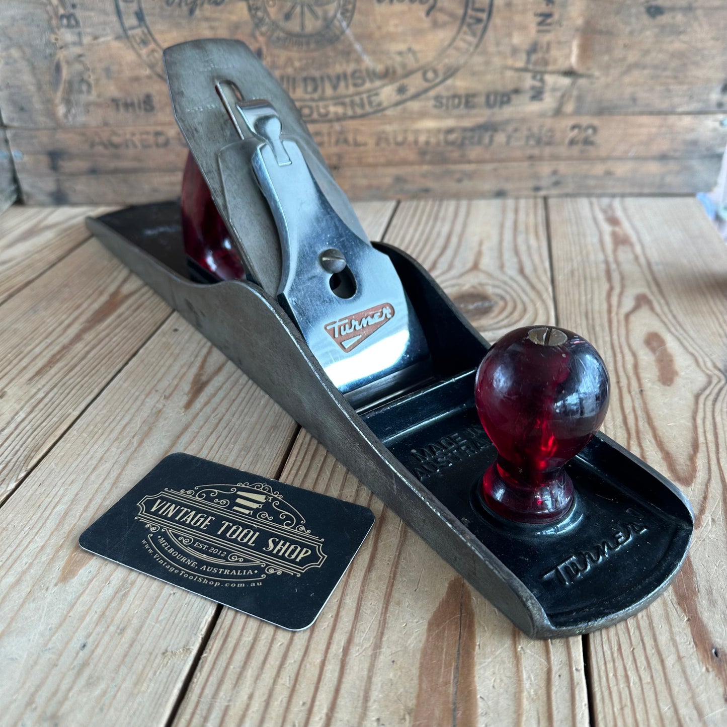 N867 Vintage Australian TURNER No.6 fore PLANE