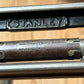 H2501 COOL! Vintage STANLEY No:36G 9” engineers METAL SPIRIT LEVEL