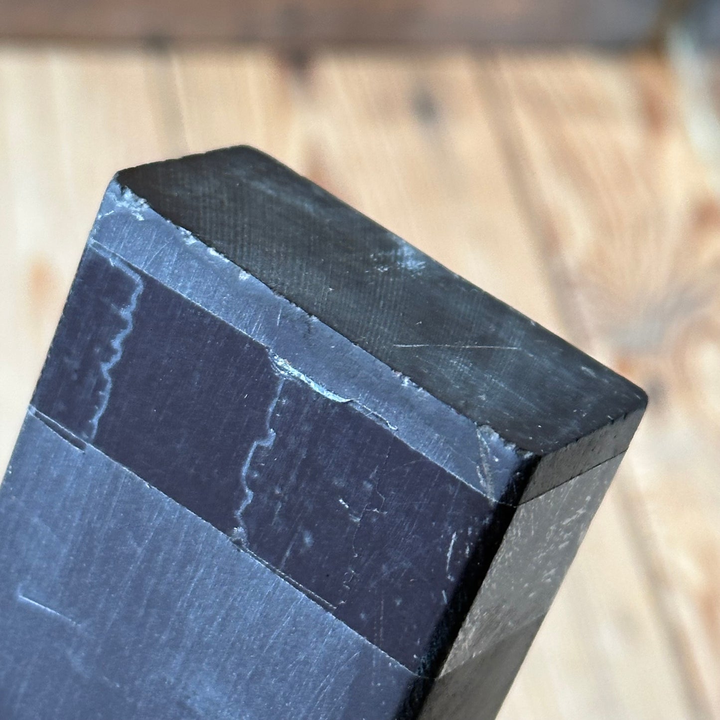 A376 Vintage LA LUNE FRENCH natural sharpening water STONE