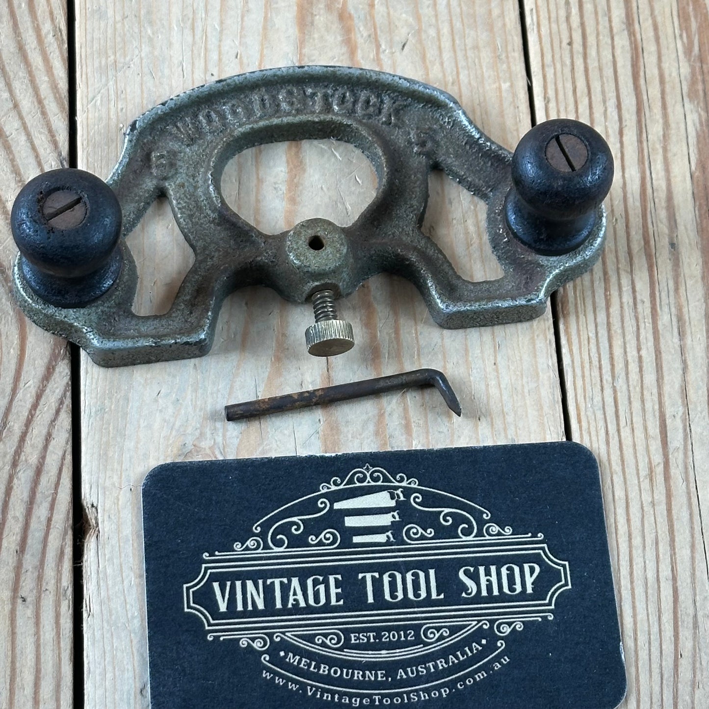 H1568 Vintage Scarce 1950s WOODSTOCK Australian Made small No.5 ROUTER PLANE