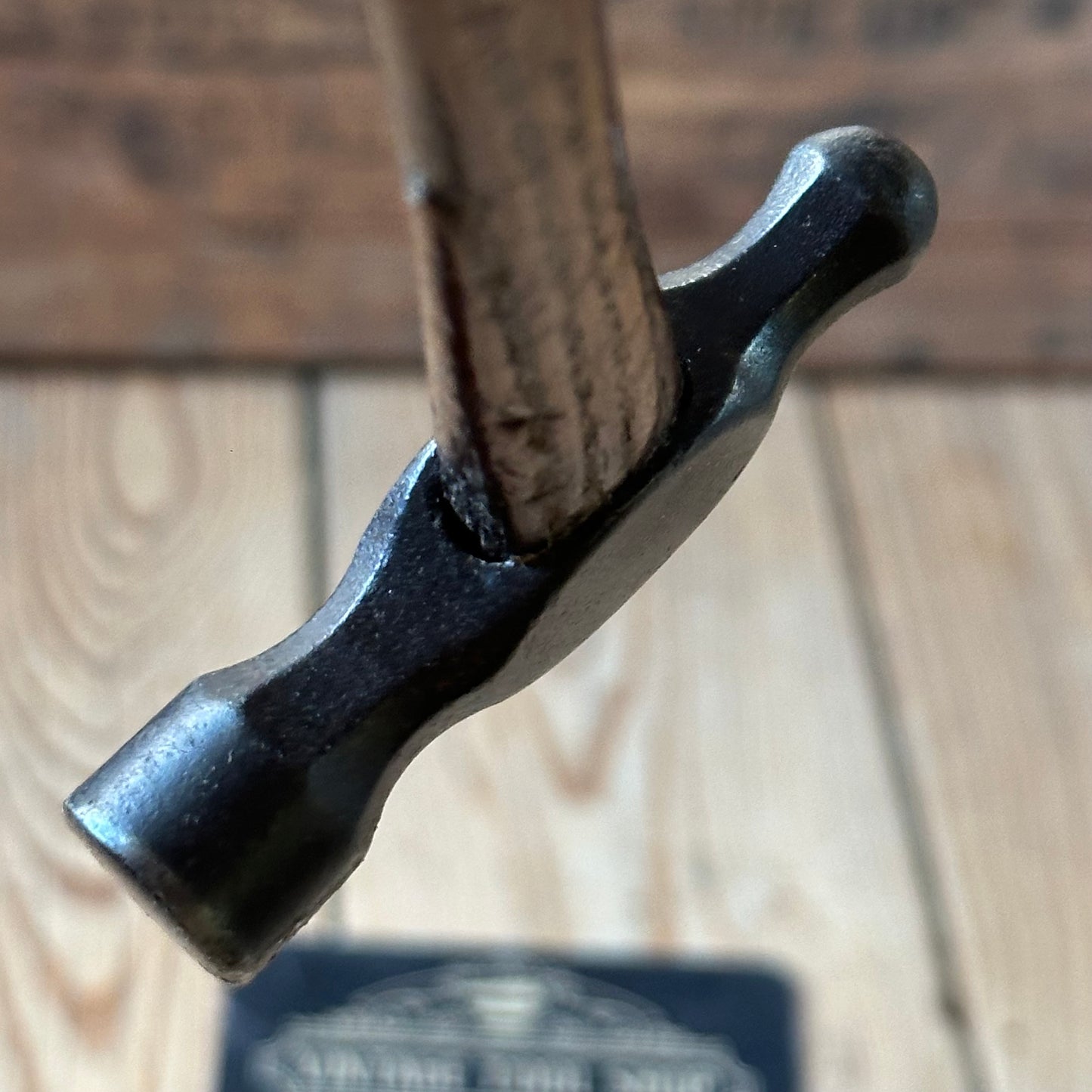 D1767 OLD! Vintage small jewellers metalworking BALL PEEN Hammer