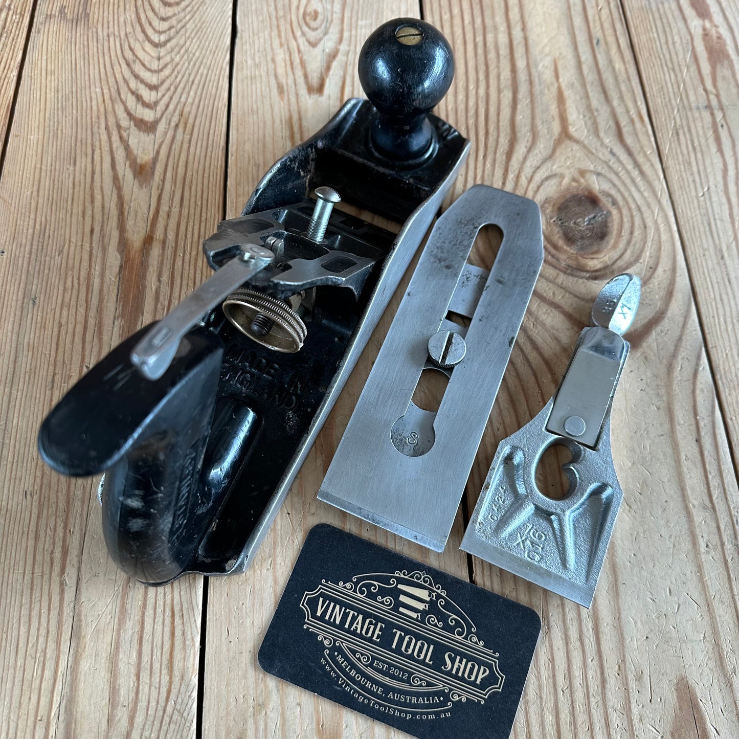 N537 Vintage Late Model STANLEY England No.4 PLANE