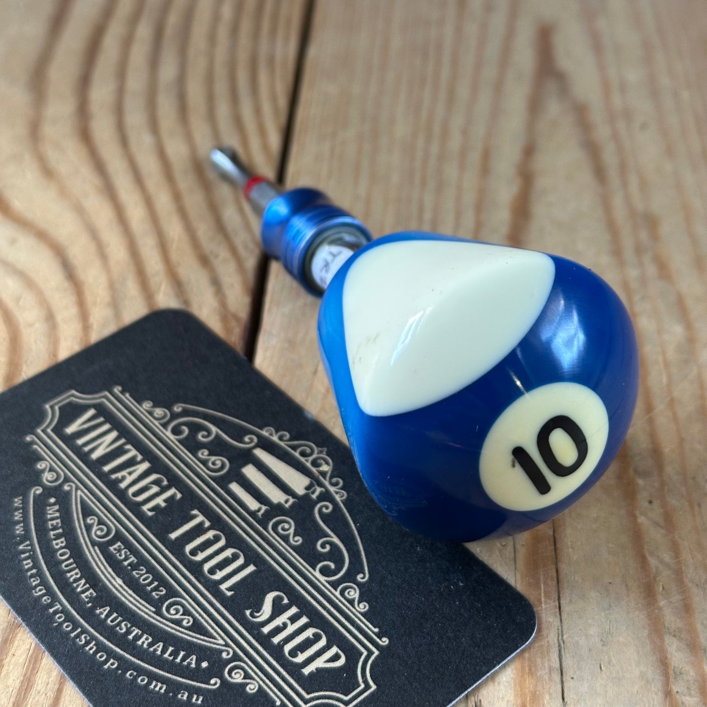 TR NEW! Repurposed POOL BALL HEX TIP DRIVER by Tony Ralph