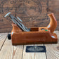 SOLD. N1703 GORGEOUS Vintage E.C.E. West-Germany No:711 PRIMUS PLANE Figured Pear & Lignum Vitae Sole