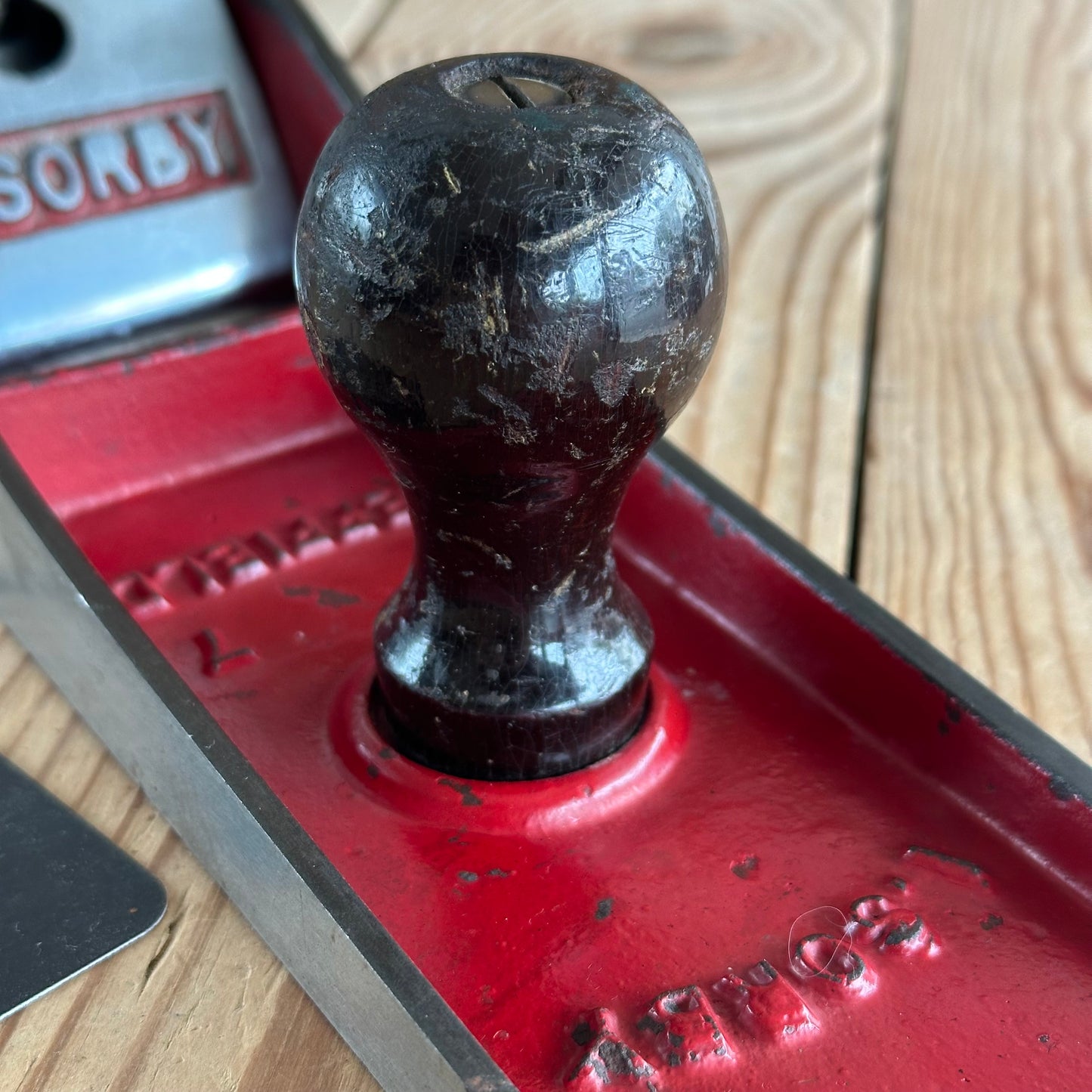 SOLD. N865 SCARCE! Vintage I.SORBY S7 England jointer PLANE