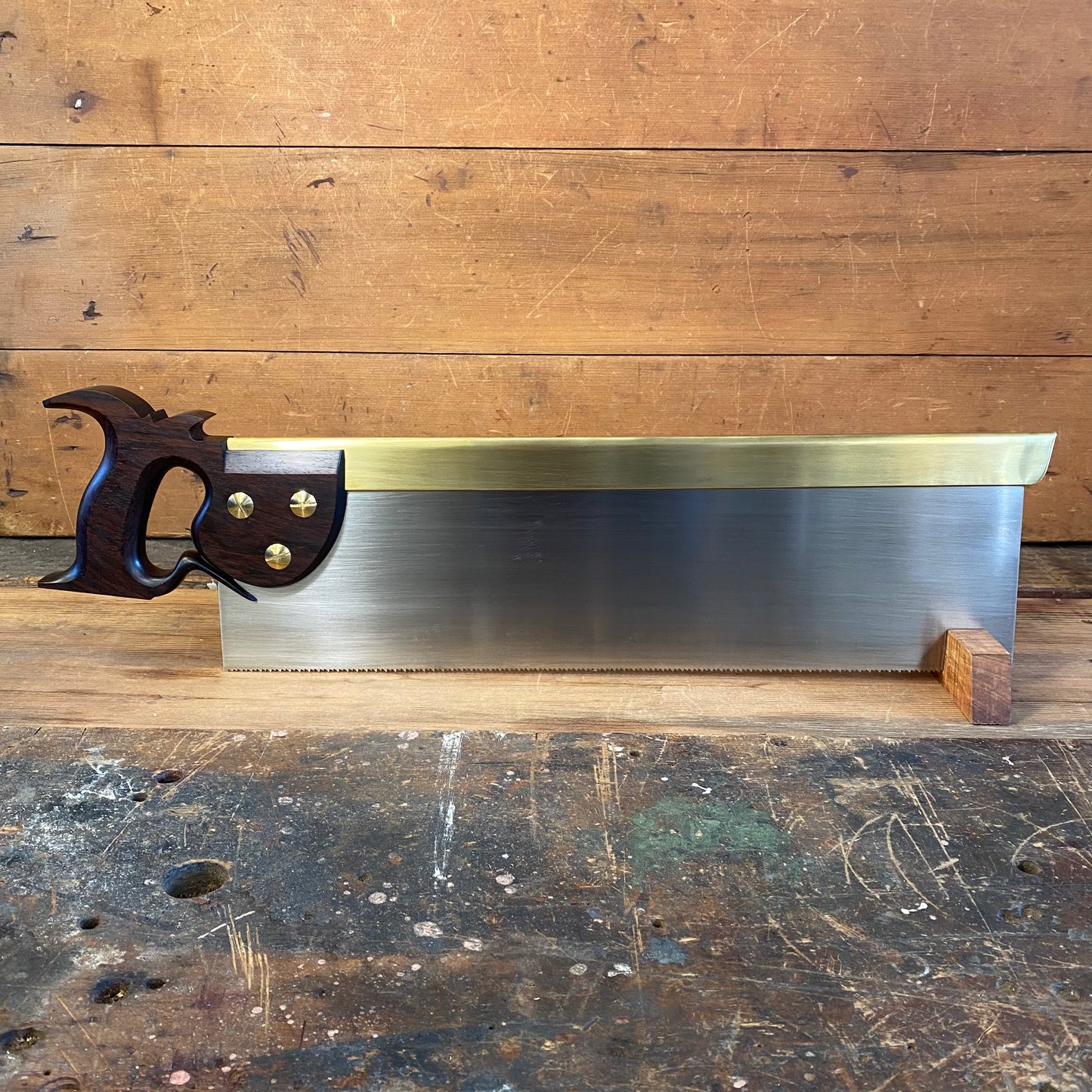 VHS17 BEAST! HERITAGE SAWS Melbourne 18” RICHMOND 10ppi Crosscut Miter SAW with an INDIAN ROSEWOOD handle