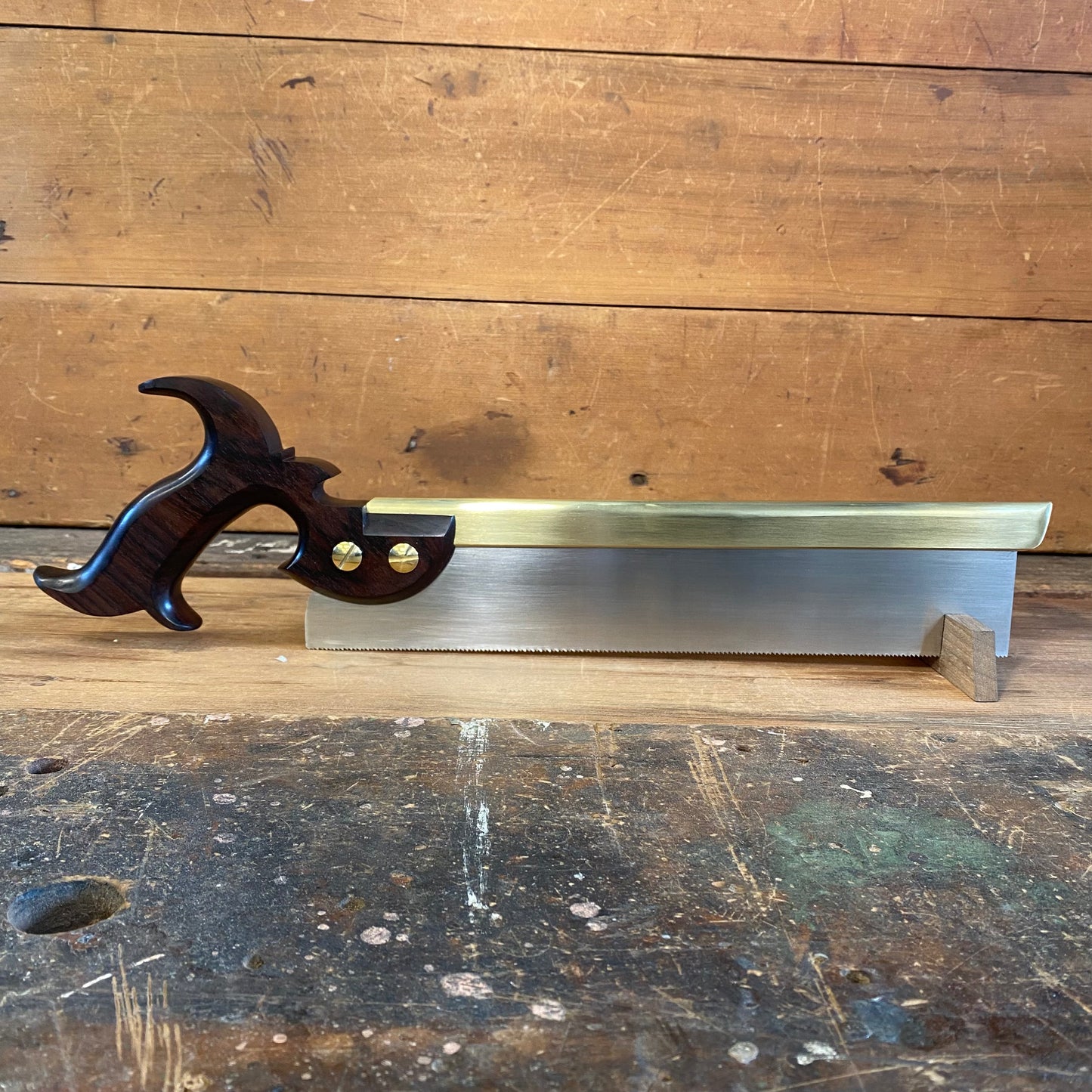 VHS13 Heritage SAWS Custom 12” FITZROY model 15ppi RIP DOVETAIL SAW with Indian Rosewood handle