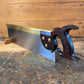 VHS17 BEAST! HERITAGE SAWS Melbourne 18” RICHMOND 10ppi Crosscut Miter SAW with an INDIAN ROSEWOOD handle